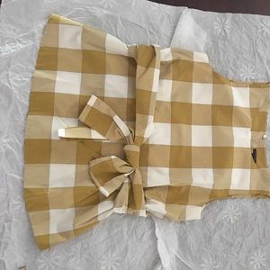 Ann Taylor gingham print top